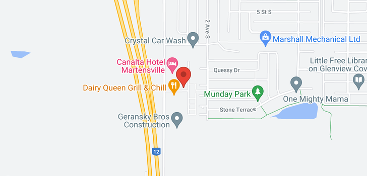 map of 405 100 Chaparral BLVD